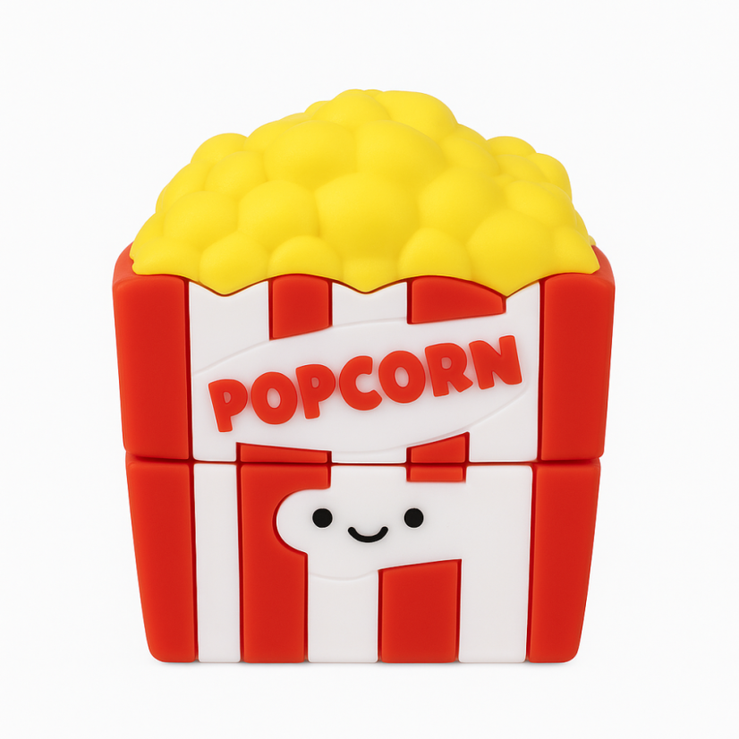 Detské razítko na textil Popcorn