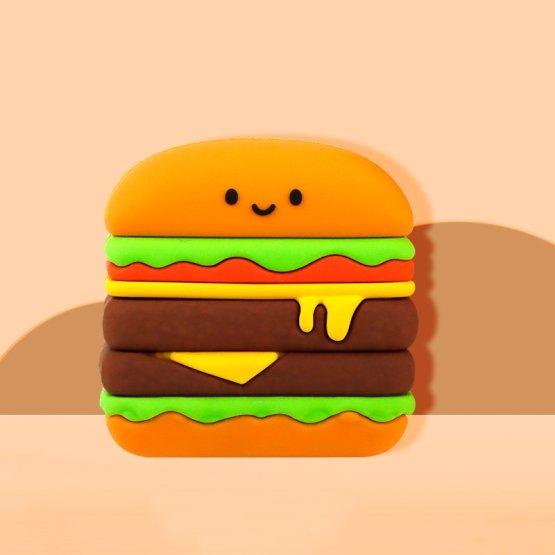 Detské razítko na textil Hamburger